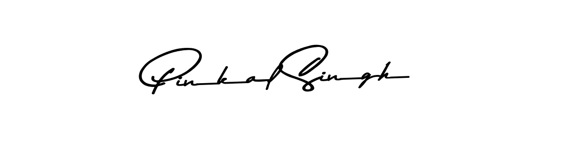 How to make Pinkal Singh signature? Asem Kandis PERSONAL USE is a professional autograph style. Create handwritten signature for Pinkal Singh name. Pinkal Singh signature style 9 images and pictures png