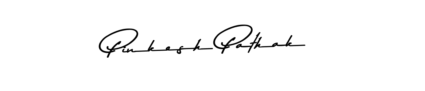 The best way (Asem Kandis PERSONAL USE) to make a short signature is to pick only two or three words in your name. The name Pinkesh Pathak include a total of six letters. For converting this name. Pinkesh Pathak signature style 9 images and pictures png