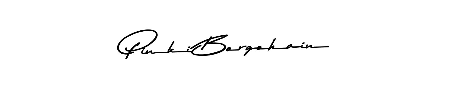 Also You can easily find your signature by using the search form. We will create Pinki Borgohain name handwritten signature images for you free of cost using Asem Kandis PERSONAL USE sign style. Pinki Borgohain signature style 9 images and pictures png