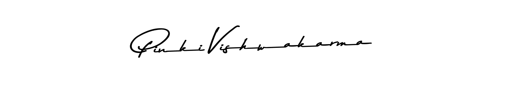 Also we have Pinki Vishwakarma name is the best signature style. Create professional handwritten signature collection using Asem Kandis PERSONAL USE autograph style. Pinki Vishwakarma signature style 9 images and pictures png