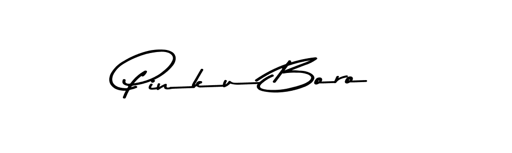 The best way (Asem Kandis PERSONAL USE) to make a short signature is to pick only two or three words in your name. The name Pinku Boro include a total of six letters. For converting this name. Pinku Boro signature style 9 images and pictures png
