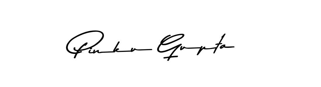 You should practise on your own different ways (Asem Kandis PERSONAL USE) to write your name (Pinku Gupta) in signature. don't let someone else do it for you. Pinku Gupta signature style 9 images and pictures png