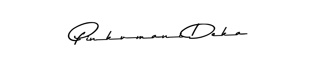 Also we have Pinkumani Deka name is the best signature style. Create professional handwritten signature collection using Asem Kandis PERSONAL USE autograph style. Pinkumani Deka signature style 9 images and pictures png