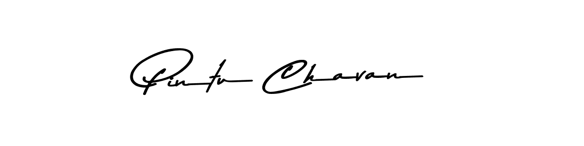 The best way (Asem Kandis PERSONAL USE) to make a short signature is to pick only two or three words in your name. The name Pintu Chavan include a total of six letters. For converting this name. Pintu Chavan signature style 9 images and pictures png