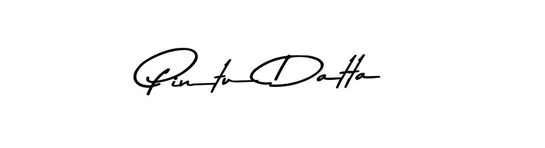 Asem Kandis PERSONAL USE is a professional signature style that is perfect for those who want to add a touch of class to their signature. It is also a great choice for those who want to make their signature more unique. Get Pintu Datta name to fancy signature for free. Pintu Datta signature style 9 images and pictures png