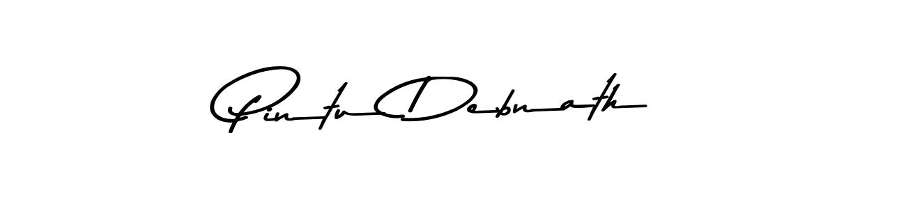 Make a beautiful signature design for name Pintu Debnath. With this signature (Asem Kandis PERSONAL USE) style, you can create a handwritten signature for free. Pintu Debnath signature style 9 images and pictures png