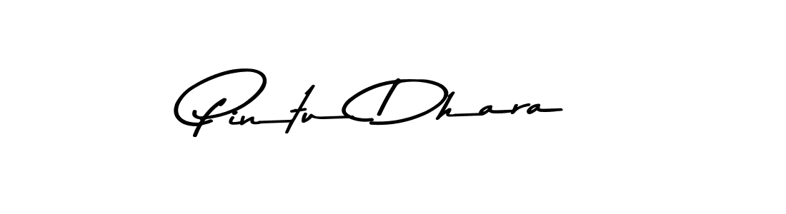 Similarly Asem Kandis PERSONAL USE is the best handwritten signature design. Signature creator online .You can use it as an online autograph creator for name Pintu Dhara. Pintu Dhara signature style 9 images and pictures png