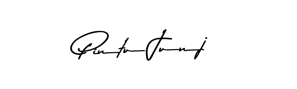 Best and Professional Signature Style for Pintu Junj. Asem Kandis PERSONAL USE Best Signature Style Collection. Pintu Junj signature style 9 images and pictures png