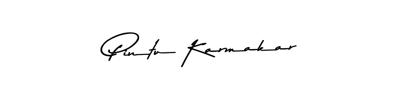 Also we have Pintu Karmakar name is the best signature style. Create professional handwritten signature collection using Asem Kandis PERSONAL USE autograph style. Pintu Karmakar signature style 9 images and pictures png