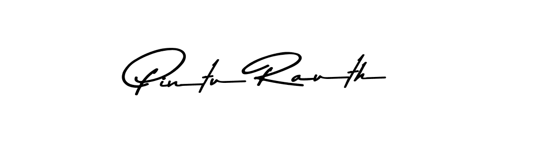 Pintu Rauth stylish signature style. Best Handwritten Sign (Asem Kandis PERSONAL USE) for my name. Handwritten Signature Collection Ideas for my name Pintu Rauth. Pintu Rauth signature style 9 images and pictures png