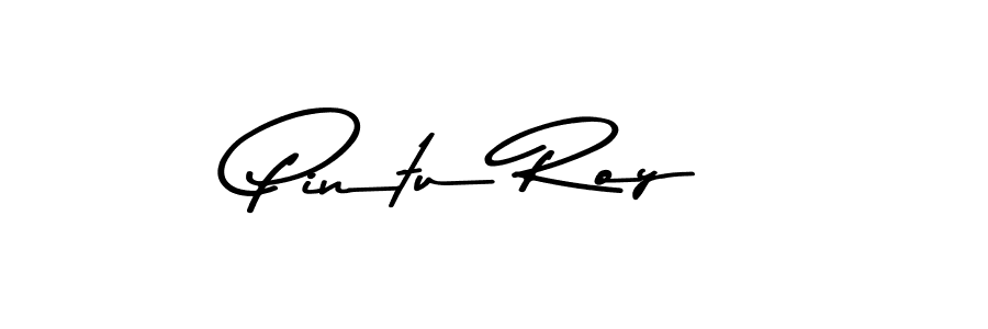 How to make Pintu Roy name signature. Use Asem Kandis PERSONAL USE style for creating short signs online. This is the latest handwritten sign. Pintu Roy signature style 9 images and pictures png