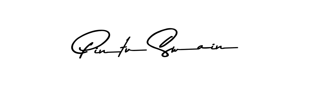 Use a signature maker to create a handwritten signature online. With this signature software, you can design (Asem Kandis PERSONAL USE) your own signature for name Pintu Swain. Pintu Swain signature style 9 images and pictures png