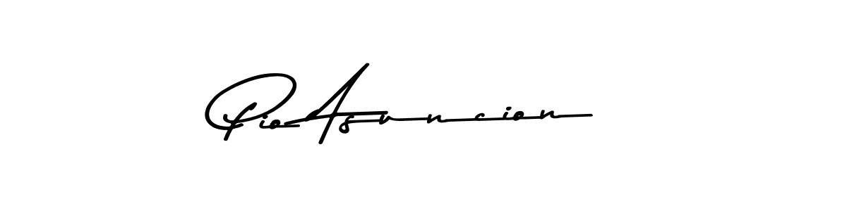 Make a beautiful signature design for name Pio Asuncion. Use this online signature maker to create a handwritten signature for free. Pio Asuncion signature style 9 images and pictures png