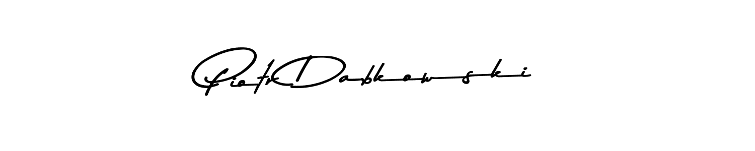 Asem Kandis PERSONAL USE is a professional signature style that is perfect for those who want to add a touch of class to their signature. It is also a great choice for those who want to make their signature more unique. Get Piotr Dabkowski name to fancy signature for free. Piotr Dabkowski signature style 9 images and pictures png
