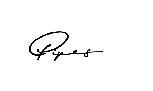 Use a signature maker to create a handwritten signature online. With this signature software, you can design (Asem Kandis PERSONAL USE) your own signature for name Pipes. Pipes signature style 9 images and pictures png