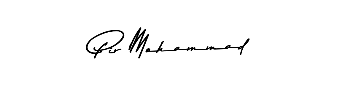 Design your own signature with our free online signature maker. With this signature software, you can create a handwritten (Asem Kandis PERSONAL USE) signature for name Pir Mohammad. Pir Mohammad signature style 9 images and pictures png