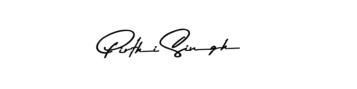 The best way (Asem Kandis PERSONAL USE) to make a short signature is to pick only two or three words in your name. The name Pirthi Singh include a total of six letters. For converting this name. Pirthi Singh signature style 9 images and pictures png