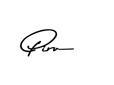 How to make Piru name signature. Use Asem Kandis PERSONAL USE style for creating short signs online. This is the latest handwritten sign. Piru signature style 9 images and pictures png