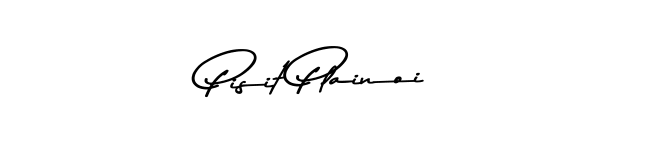 Also You can easily find your signature by using the search form. We will create Pisit Plainoi name handwritten signature images for you free of cost using Asem Kandis PERSONAL USE sign style. Pisit Plainoi signature style 9 images and pictures png