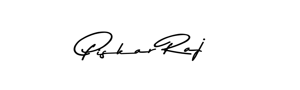 You should practise on your own different ways (Asem Kandis PERSONAL USE) to write your name (Piskar Raj) in signature. don't let someone else do it for you. Piskar Raj signature style 9 images and pictures png