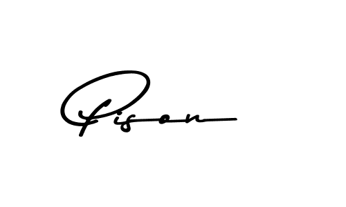 The best way (Asem Kandis PERSONAL USE) to make a short signature is to pick only two or three words in your name. The name Pison include a total of six letters. For converting this name. Pison signature style 9 images and pictures png