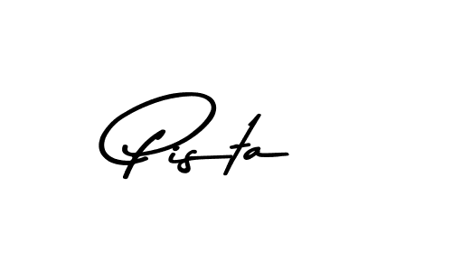 if you are searching for the best signature style for your name Pista. so please give up your signature search. here we have designed multiple signature styles  using Asem Kandis PERSONAL USE. Pista signature style 9 images and pictures png