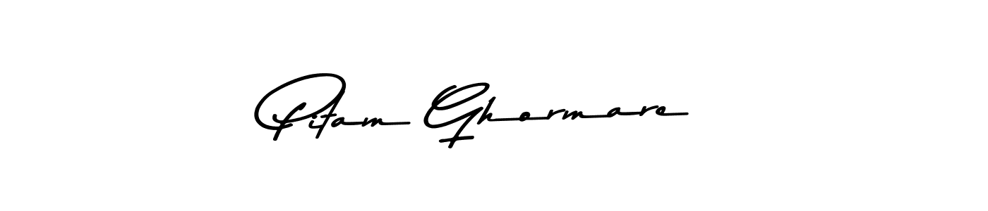 It looks lik you need a new signature style for name Pitam Ghormare. Design unique handwritten (Asem Kandis PERSONAL USE) signature with our free signature maker in just a few clicks. Pitam Ghormare signature style 9 images and pictures png