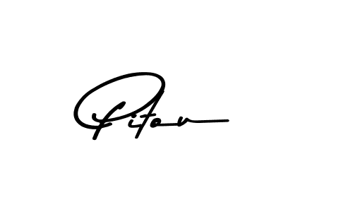 if you are searching for the best signature style for your name Pitou. so please give up your signature search. here we have designed multiple signature styles  using Asem Kandis PERSONAL USE. Pitou signature style 9 images and pictures png