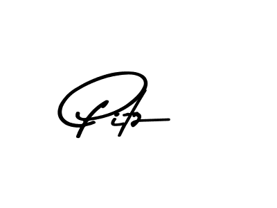 Create a beautiful signature design for name Pitz. With this signature (Asem Kandis PERSONAL USE) fonts, you can make a handwritten signature for free. Pitz signature style 9 images and pictures png