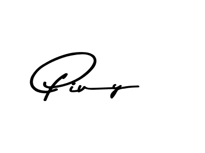 Design your own signature with our free online signature maker. With this signature software, you can create a handwritten (Asem Kandis PERSONAL USE) signature for name Piuy. Piuy signature style 9 images and pictures png