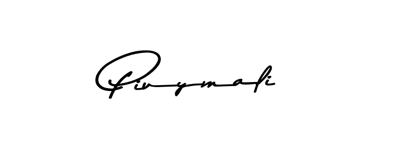 Piuymali stylish signature style. Best Handwritten Sign (Asem Kandis PERSONAL USE) for my name. Handwritten Signature Collection Ideas for my name Piuymali. Piuymali signature style 9 images and pictures png