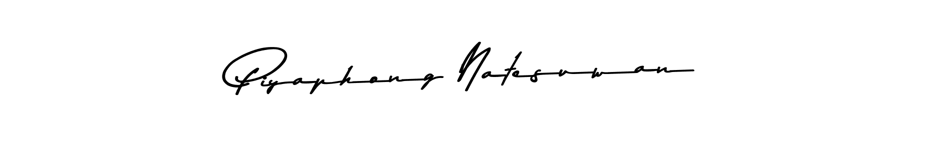 How to make Piyaphong Natesuwan signature? Asem Kandis PERSONAL USE is a professional autograph style. Create handwritten signature for Piyaphong Natesuwan name. Piyaphong Natesuwan signature style 9 images and pictures png