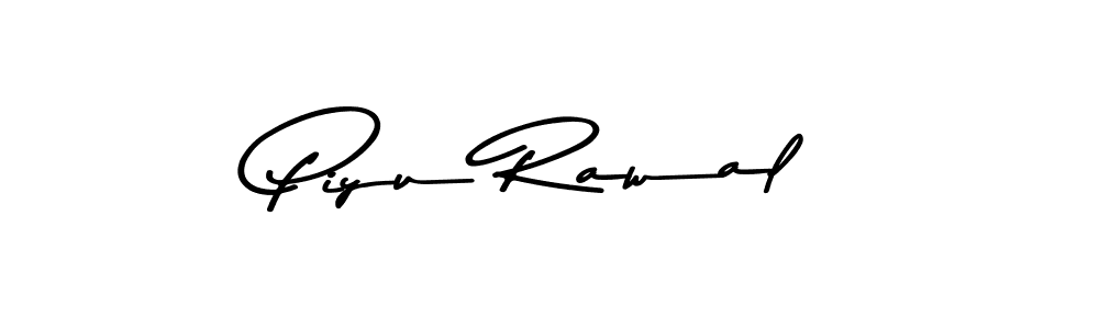 if you are searching for the best signature style for your name Piyu Rawal. so please give up your signature search. here we have designed multiple signature styles  using Asem Kandis PERSONAL USE. Piyu Rawal signature style 9 images and pictures png
