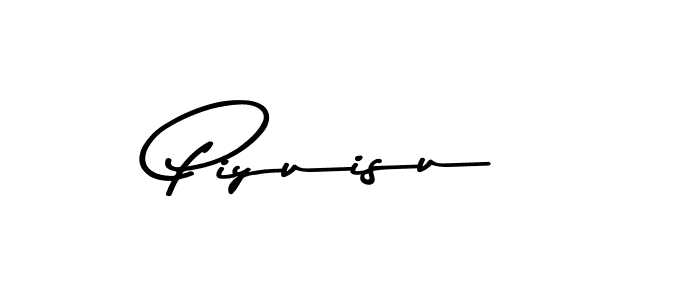 Piyuisu stylish signature style. Best Handwritten Sign (Asem Kandis PERSONAL USE) for my name. Handwritten Signature Collection Ideas for my name Piyuisu. Piyuisu signature style 9 images and pictures png