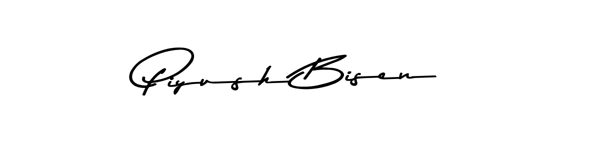 Here are the top 10 professional signature styles for the name Piyush Bisen. These are the best autograph styles you can use for your name. Piyush Bisen signature style 9 images and pictures png