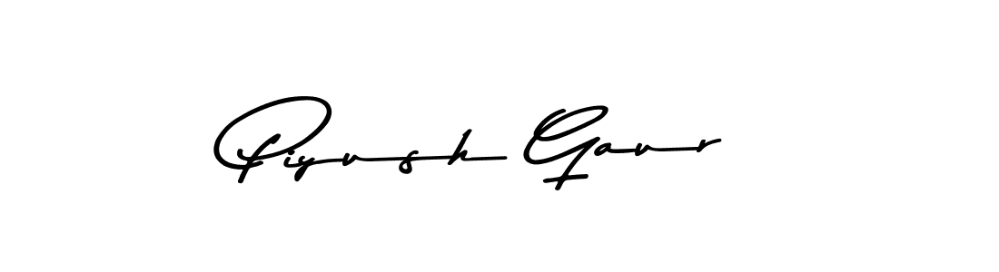 Here are the top 10 professional signature styles for the name Piyush Gaur. These are the best autograph styles you can use for your name. Piyush Gaur signature style 9 images and pictures png