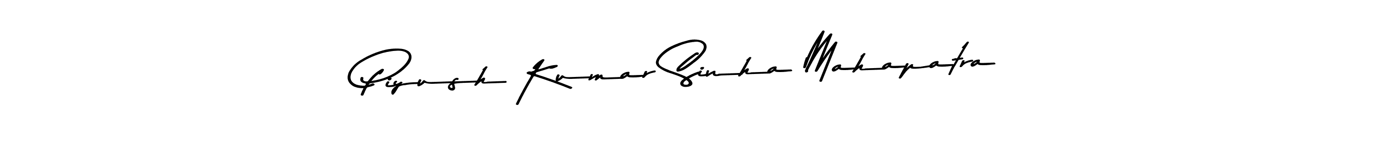 You should practise on your own different ways (Asem Kandis PERSONAL USE) to write your name (Piyush Kumar Sinha Mahapatra) in signature. don't let someone else do it for you. Piyush Kumar Sinha Mahapatra signature style 9 images and pictures png