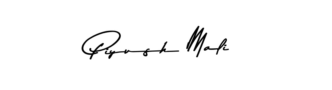 This is the best signature style for the Piyush Mali name. Also you like these signature font (Asem Kandis PERSONAL USE). Mix name signature. Piyush Mali signature style 9 images and pictures png