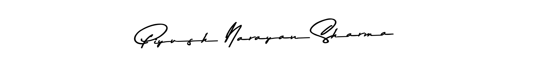Use a signature maker to create a handwritten signature online. With this signature software, you can design (Asem Kandis PERSONAL USE) your own signature for name Piyush Narayan Sharma. Piyush Narayan Sharma signature style 9 images and pictures png