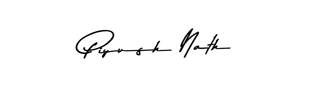 Make a beautiful signature design for name Piyush Nath. Use this online signature maker to create a handwritten signature for free. Piyush Nath signature style 9 images and pictures png