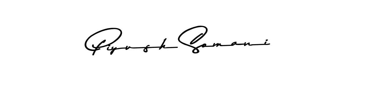 Also You can easily find your signature by using the search form. We will create Piyush Somani name handwritten signature images for you free of cost using Asem Kandis PERSONAL USE sign style. Piyush Somani signature style 9 images and pictures png