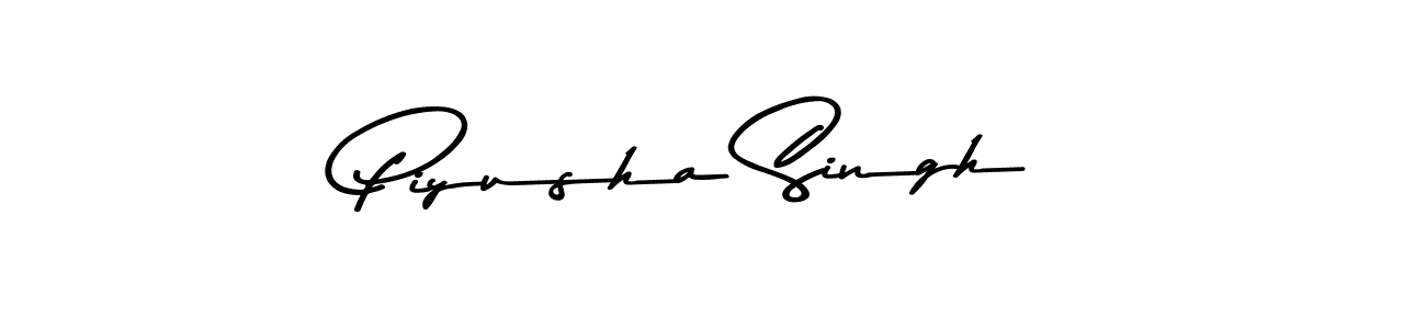 The best way (Asem Kandis PERSONAL USE) to make a short signature is to pick only two or three words in your name. The name Piyusha Singh include a total of six letters. For converting this name. Piyusha Singh signature style 9 images and pictures png