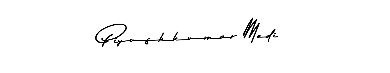 How to make Piyushkumar Modi signature? Asem Kandis PERSONAL USE is a professional autograph style. Create handwritten signature for Piyushkumar Modi name. Piyushkumar Modi signature style 9 images and pictures png