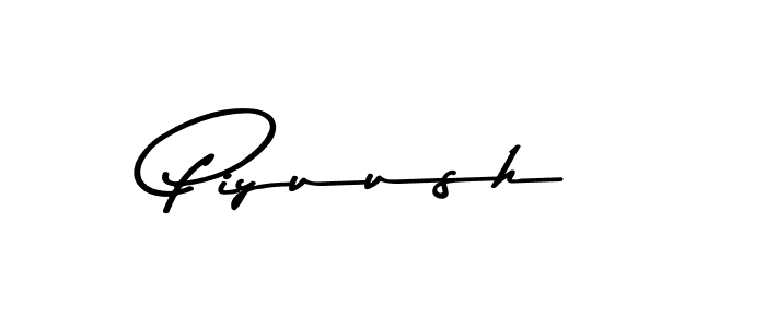 Similarly Asem Kandis PERSONAL USE is the best handwritten signature design. Signature creator online .You can use it as an online autograph creator for name Piyuush. Piyuush signature style 9 images and pictures png