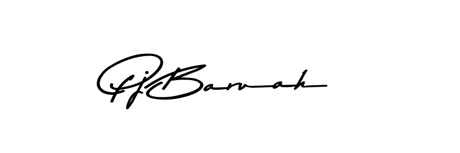 Make a beautiful signature design for name Pj Baruah. With this signature (Asem Kandis PERSONAL USE) style, you can create a handwritten signature for free. Pj Baruah signature style 9 images and pictures png