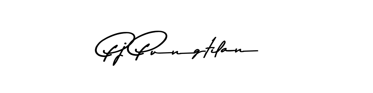 The best way (Asem Kandis PERSONAL USE) to make a short signature is to pick only two or three words in your name. The name Pj Pungtilan include a total of six letters. For converting this name. Pj Pungtilan signature style 9 images and pictures png