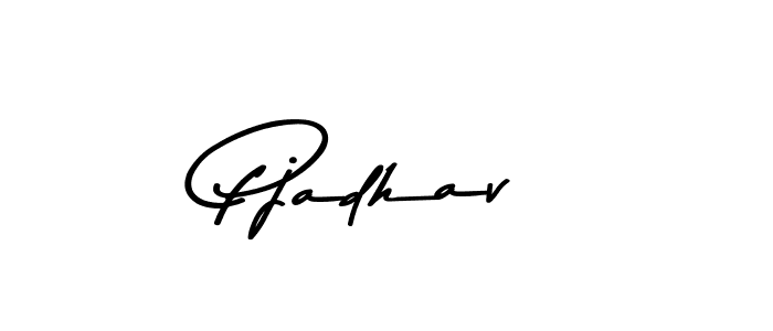 Also we have Pjadhav name is the best signature style. Create professional handwritten signature collection using Asem Kandis PERSONAL USE autograph style. Pjadhav signature style 9 images and pictures png