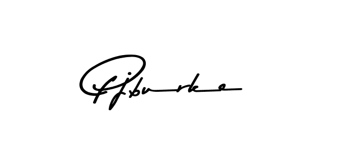 Use a signature maker to create a handwritten signature online. With this signature software, you can design (Asem Kandis PERSONAL USE) your own signature for name Pjburke. Pjburke signature style 9 images and pictures png