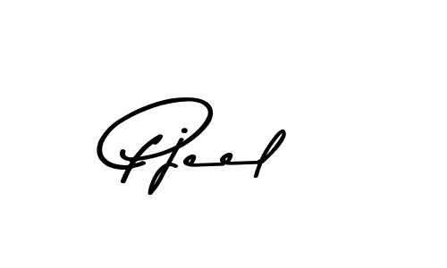 if you are searching for the best signature style for your name Pjeel. so please give up your signature search. here we have designed multiple signature styles  using Asem Kandis PERSONAL USE. Pjeel signature style 9 images and pictures png