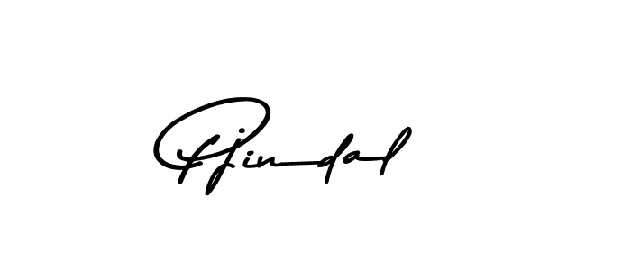 Pjindal stylish signature style. Best Handwritten Sign (Asem Kandis PERSONAL USE) for my name. Handwritten Signature Collection Ideas for my name Pjindal. Pjindal signature style 9 images and pictures png